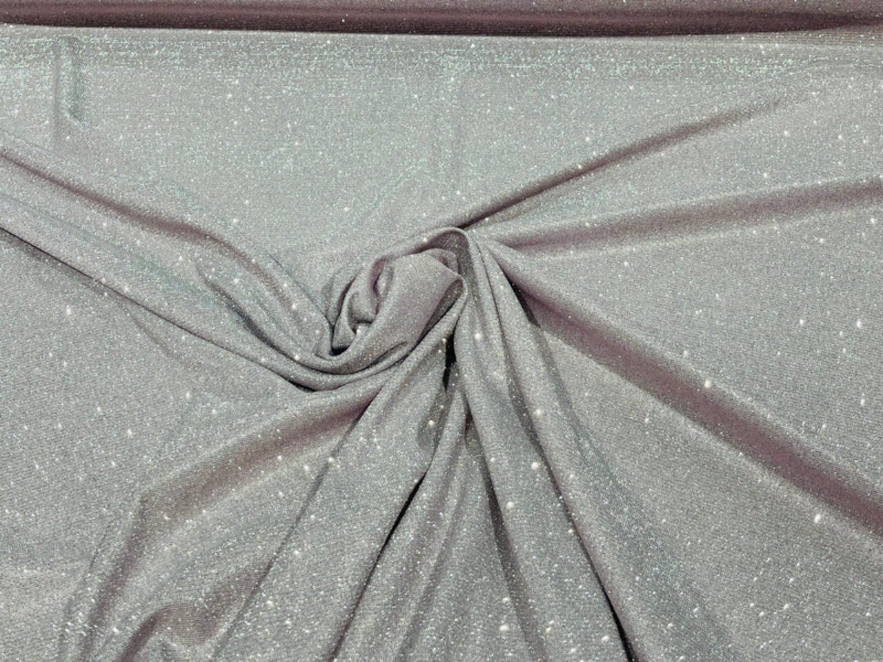 1 Yard Glitter Metallic Lame Knitted Stretch Fabric for Costumes Dancewear Apparel 57/58 Inch Wide